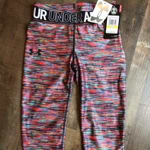 Under Armour Capri Leggings youth medium